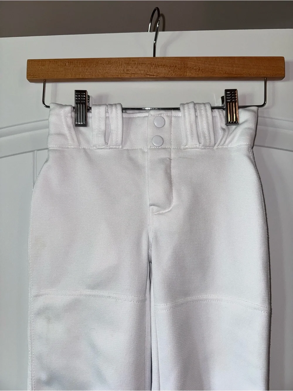 Champro Sports Youth White Baseball Pants Elastic Cuff Size Small